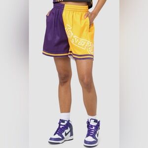 🆕 Mitchell & Ness Los Angeles Lakers Big Face 5.0 Shorts